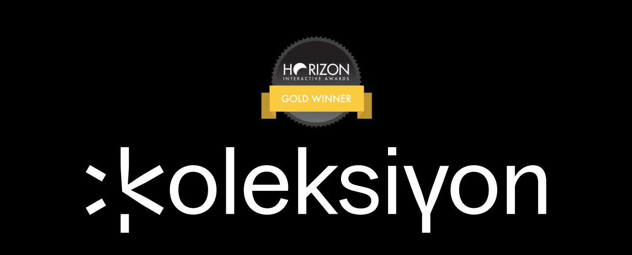Koleksiyon's Website Achieves "Gold Winner" Award in the "Corporate & B2B" Category at Horizon Interactive Awards 2023